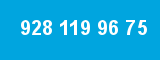 928 119 96 75